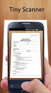 Top 5 Document scanner apps for android download free in 2021 4 Tinny scanner 1